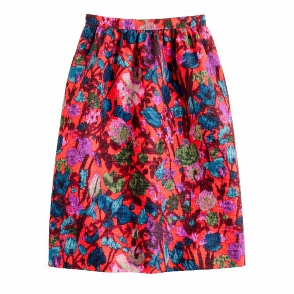 J. Crew Dresses & Skirts - J. Crew Collection Jacquard skirt!